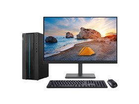 Lenovo GeekPro 2022 (i5 12400F/16GB/512GB/RTX3060Ti/23-inch) パラメータとデスクトップPC構成紹介イラスト